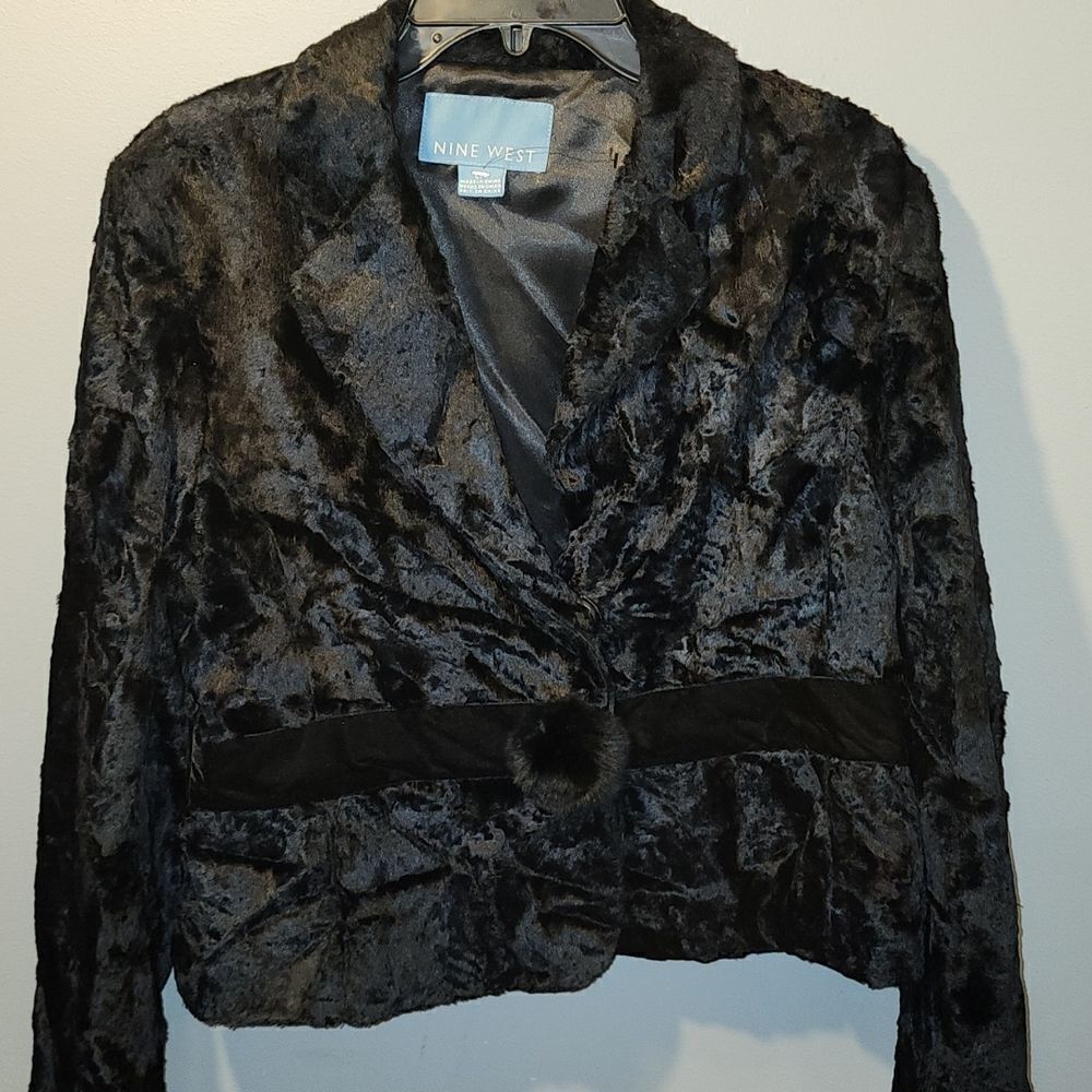 Nine West Faux Shearling Jacket